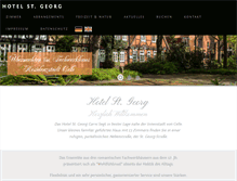 Tablet Screenshot of hotel-st-georg.de